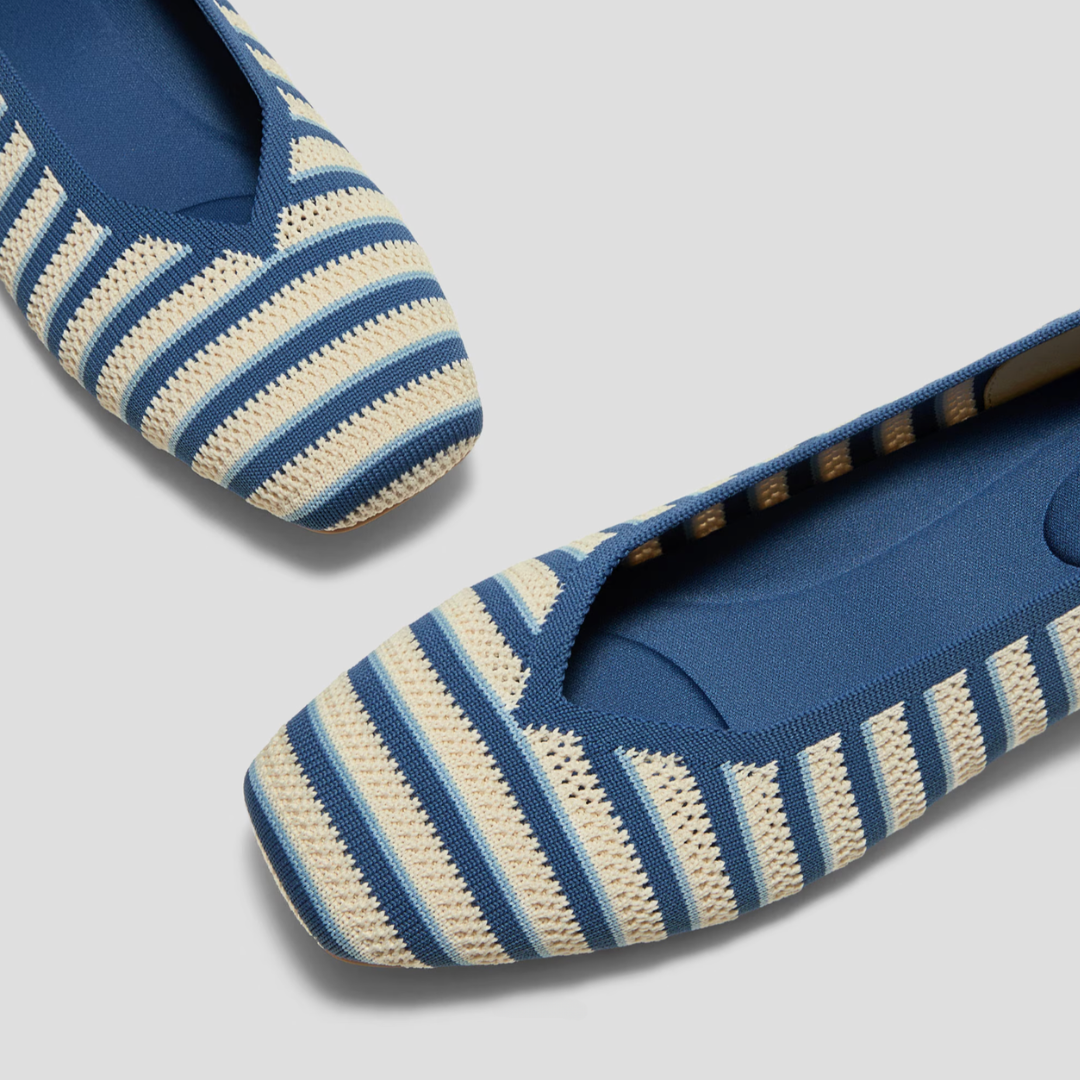 Ballerines à Bout Carré Confort